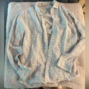 Tommy Bahama Light Gray Dress Shirt